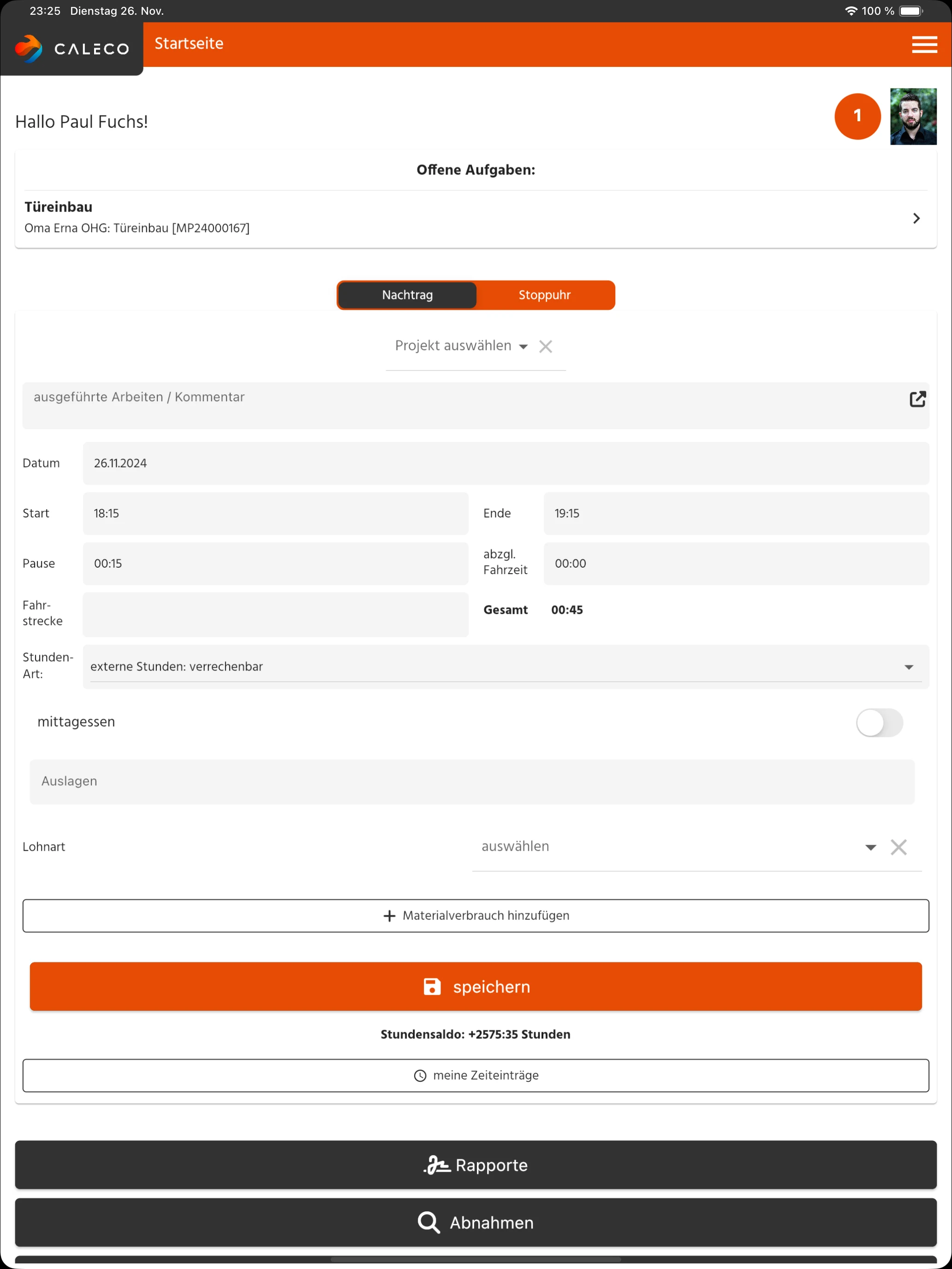 CALECO Industriewärmetechnik screenshot